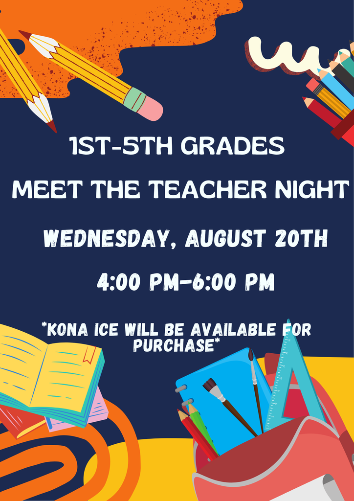 Meet the Teacher (1st-5th Grades)