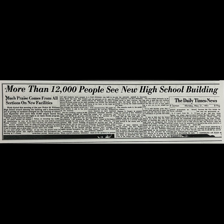 image of a newspaper article