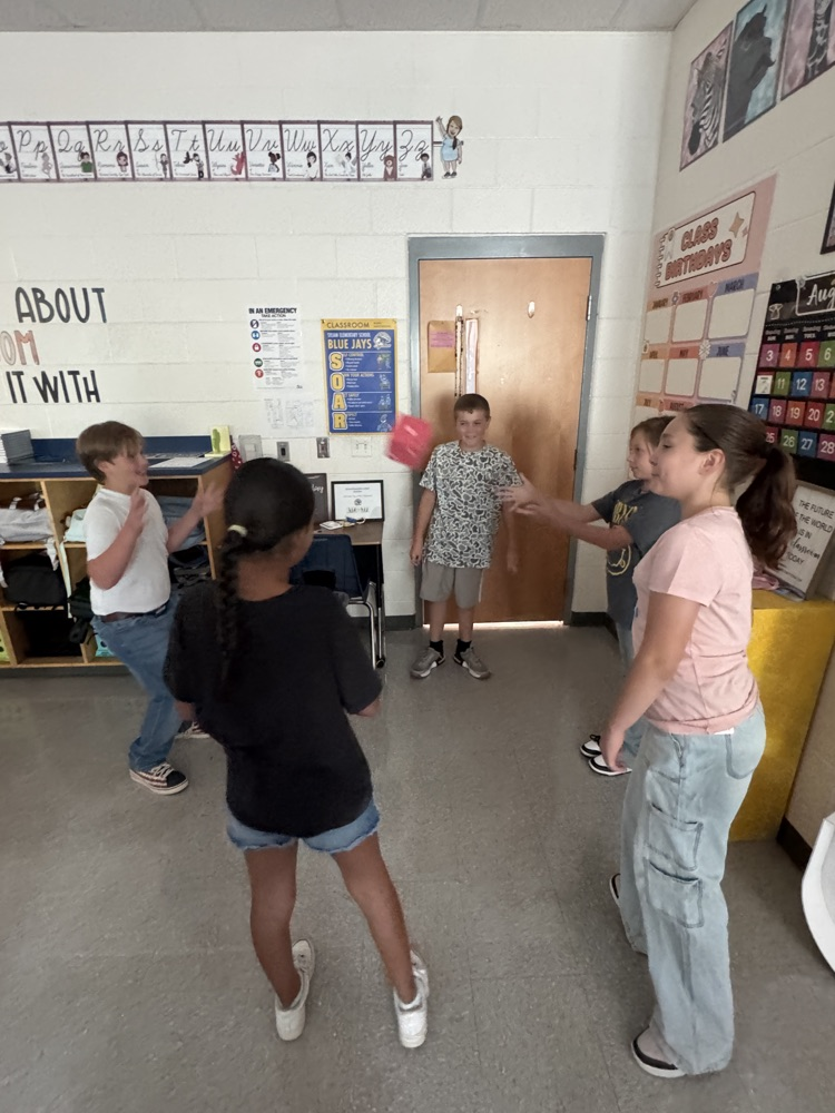 It was a GREAT day in "the nest" for the first day of school. The smiles, laughs, and energy of our students were radiating throughout our campus as put our hearts and minds together to build relationships and greatness! 💙💛 #bluejaysbuildgreatness 