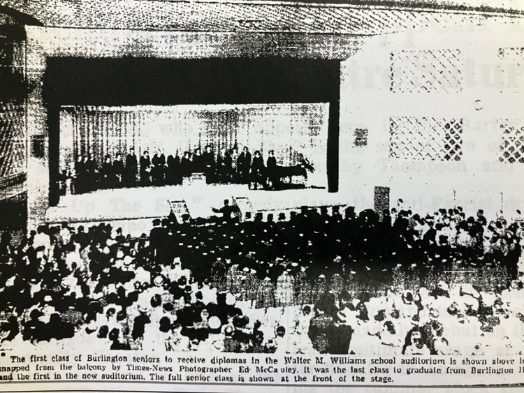 newspaper picture and article
