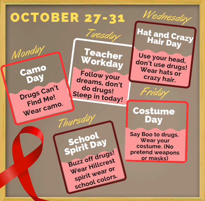 Graphic of a red ribbon