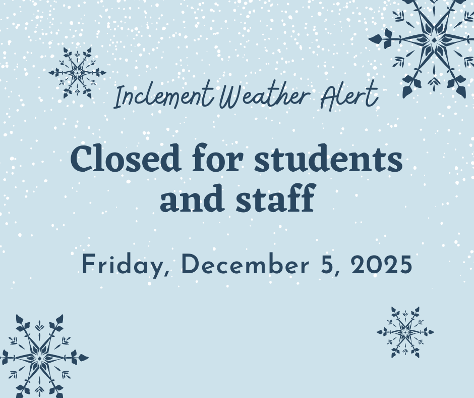 Inclement Weather Alert