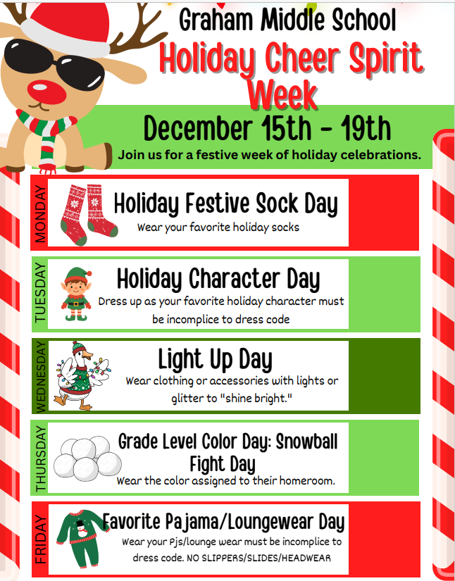 Spirit Week Flyer