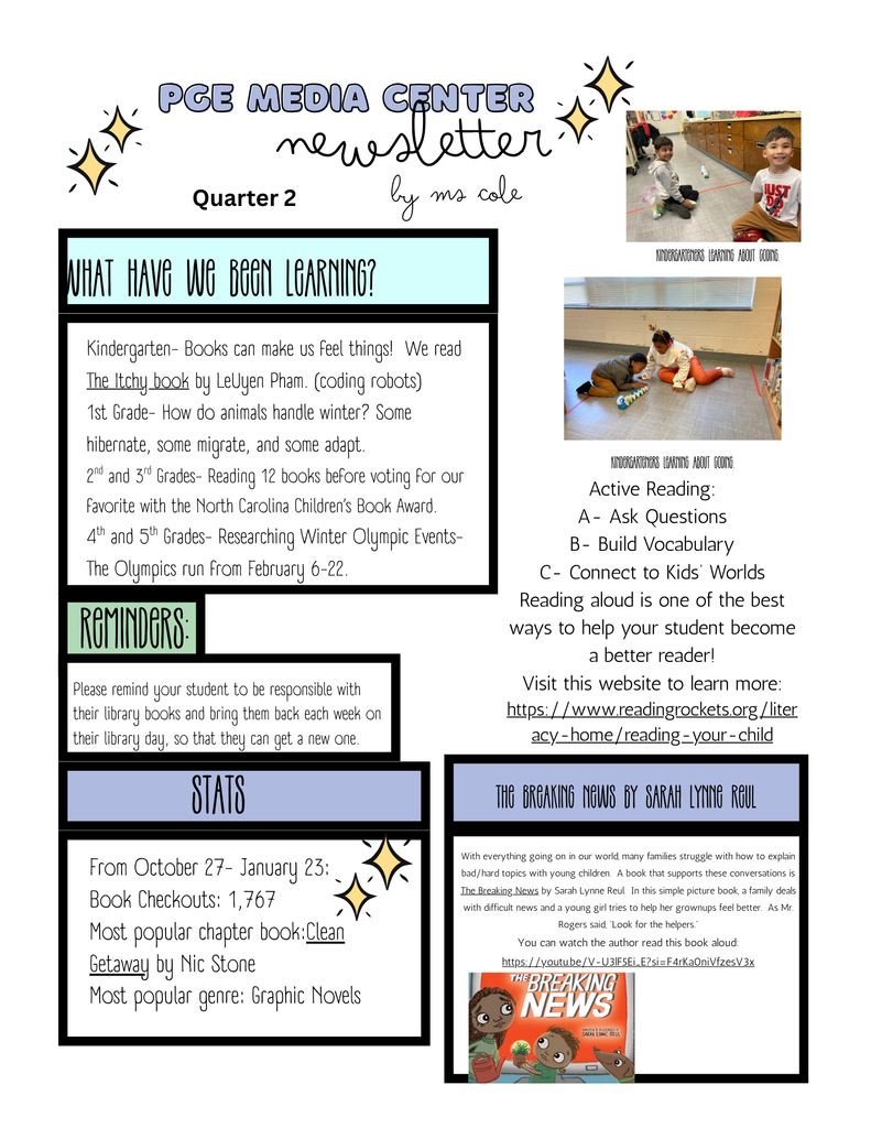PGE Media Center Quarter 2 newsletter