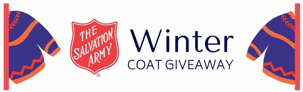 The Salvation Army Winter Coat Giveaway