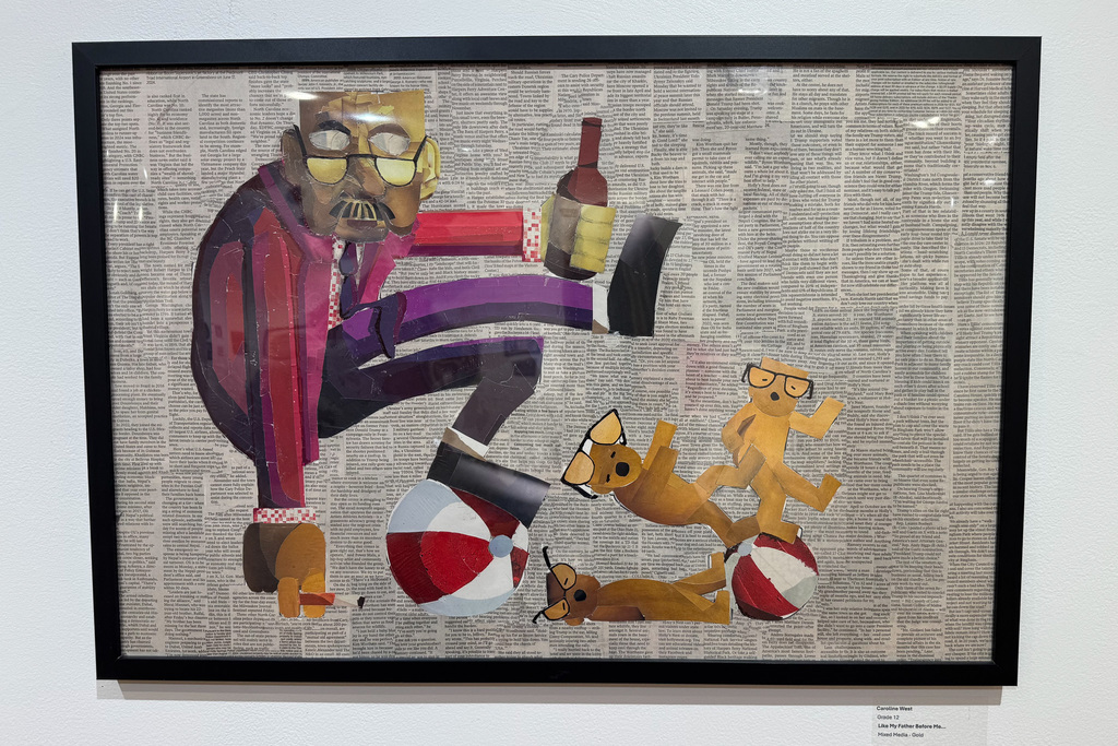 Caroline's art Like My Father Before Me