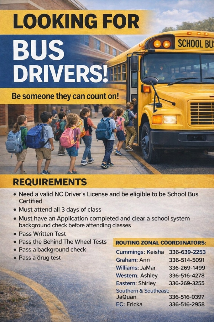 bus drivers wanted