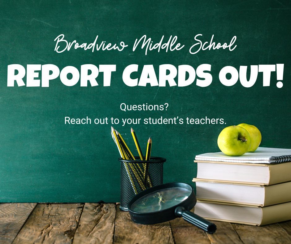 Report Cards Out!