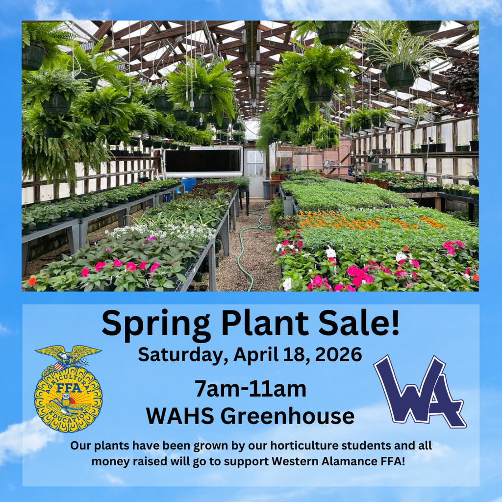 Spring Plant sale!