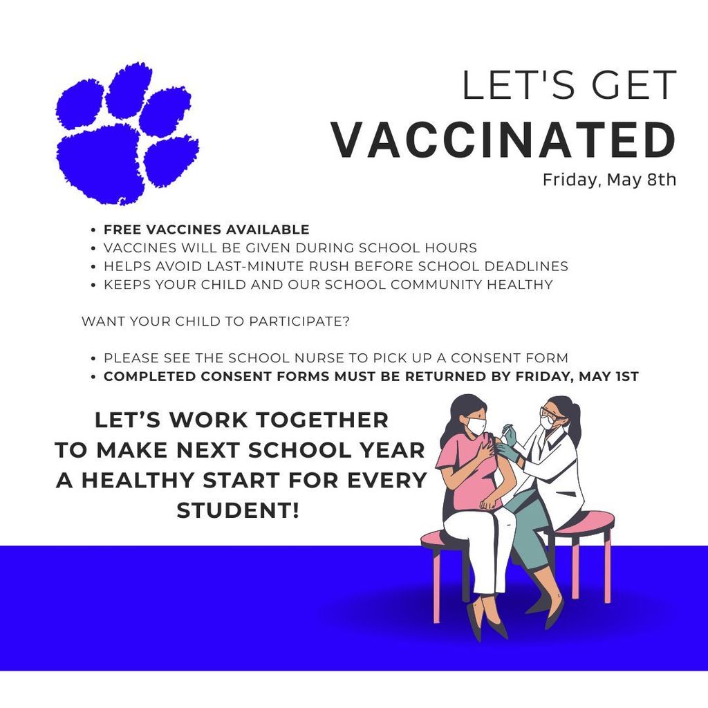 Let's Get Vaccinated Friday, May 8th