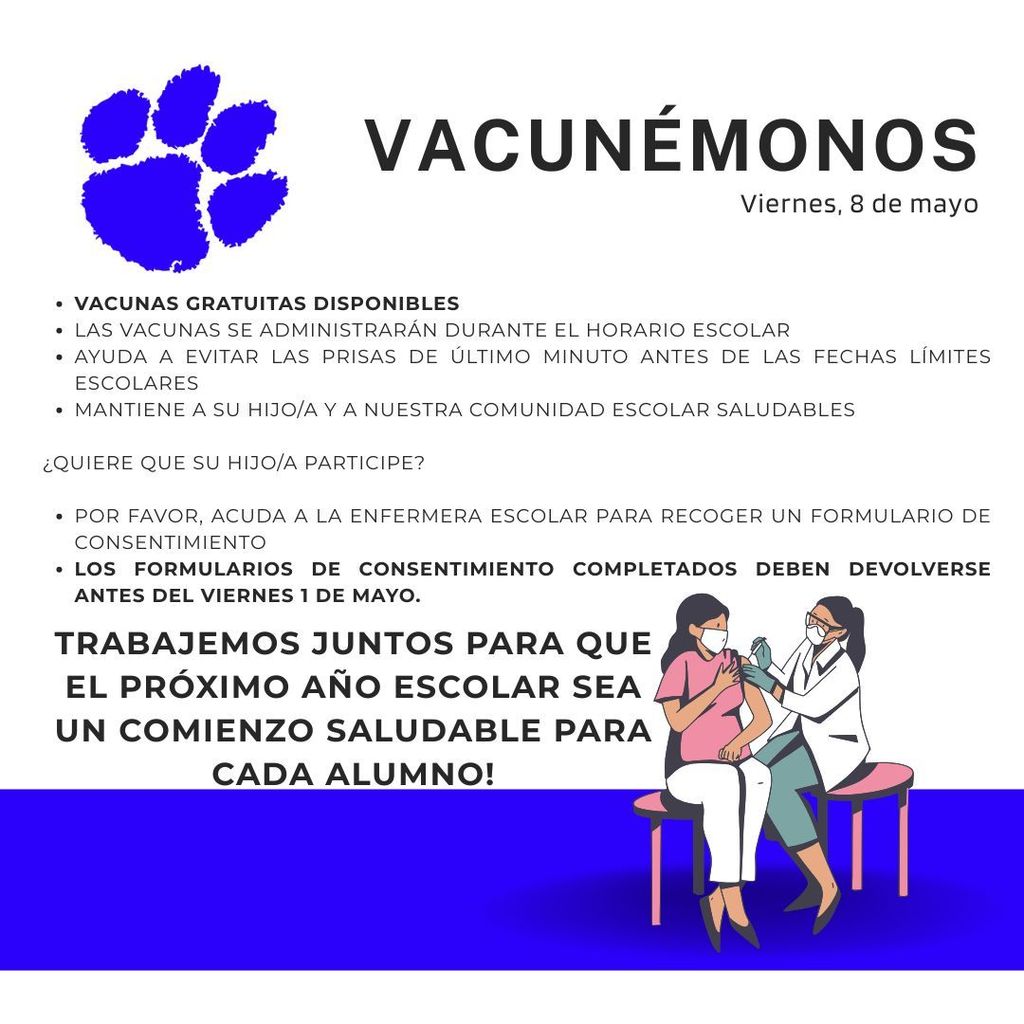 Vacunémonos Viernes, 8 de mayo