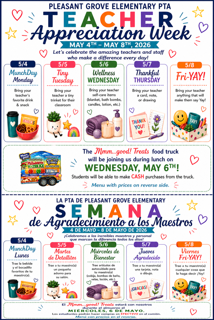 Teacher Appreciation Week ideas