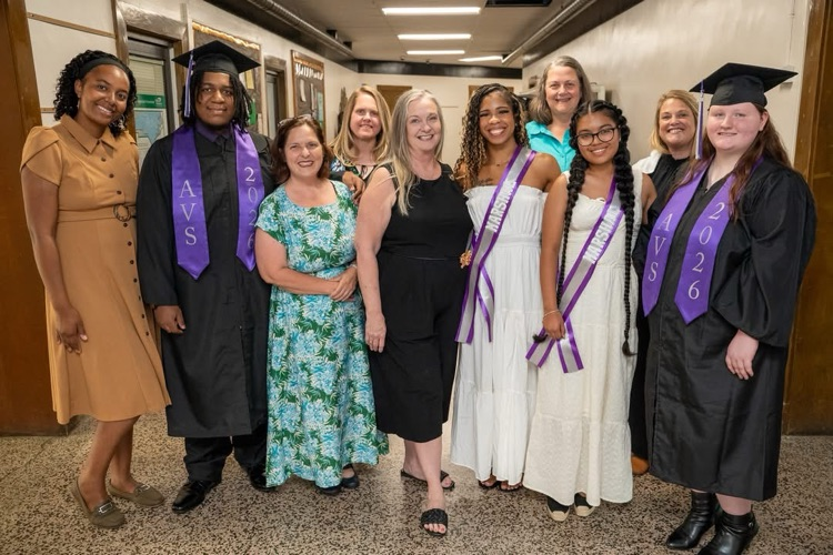 AVS staff, Seniors, and Junior Marshals