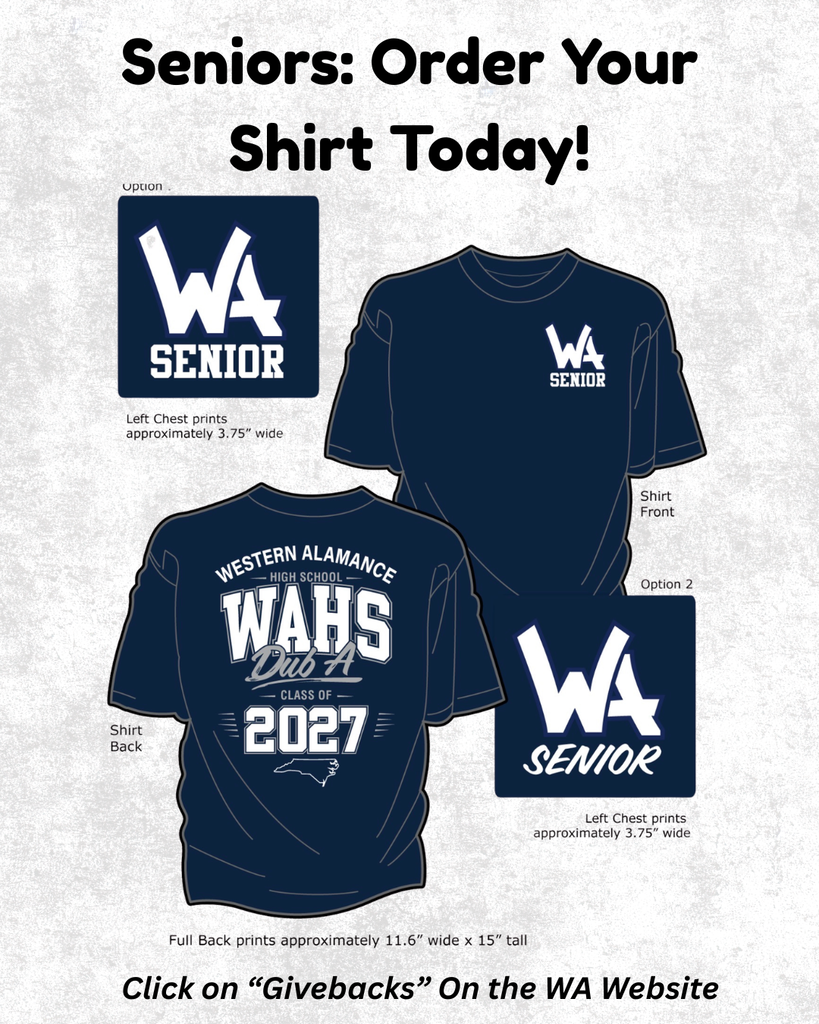 Order Senior Shirts today