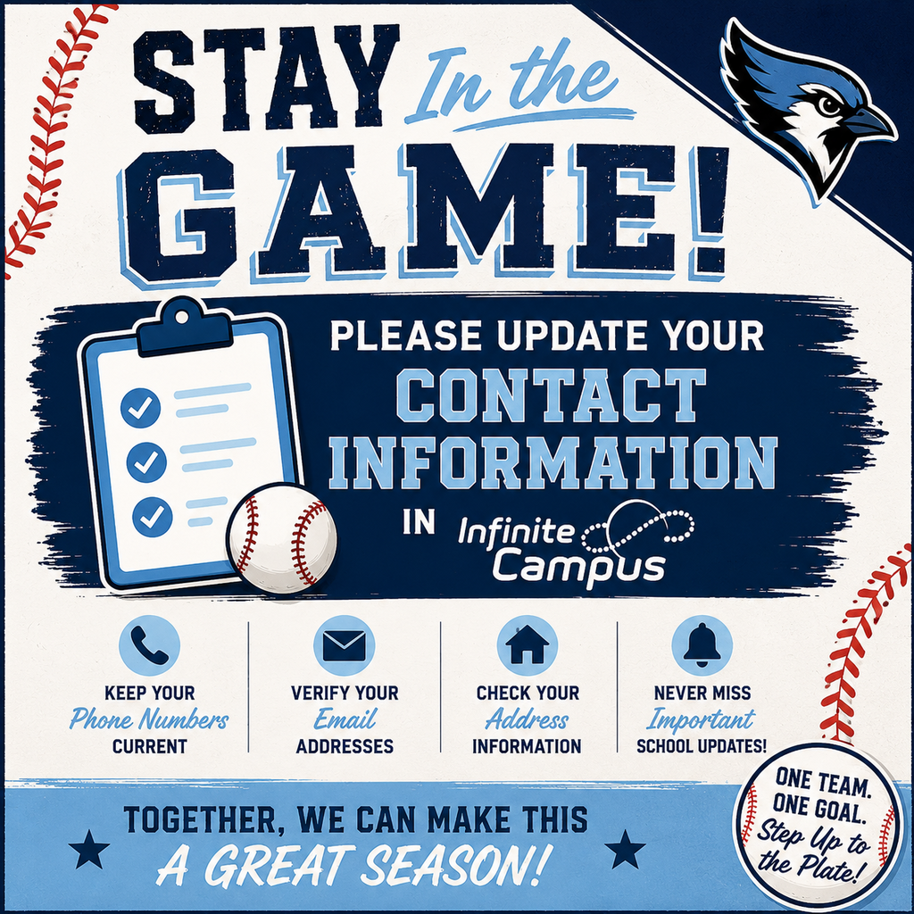 😂 We Promise… It’s Not About Your Car’s Extended Warranty! If you see Sylvan Elementary calling, pick up! 📞💙 We promise we aren’t trying to sell you anything—but we may have important information about your Blue Jay that you don’t want to miss. Please take a minute to make sure your phone number, email, and contact information are up to date in Infinite Campus. ⚾ Stay in the game. Stay connected. And answer when Sylvan calls! 💙📱