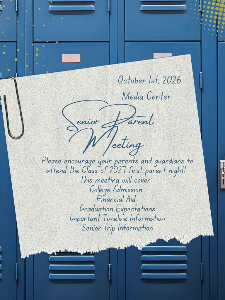 Senior Parent Night