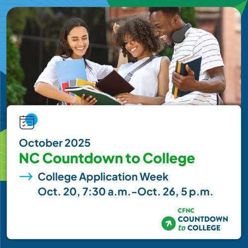 College Application week Flyer. Details in link