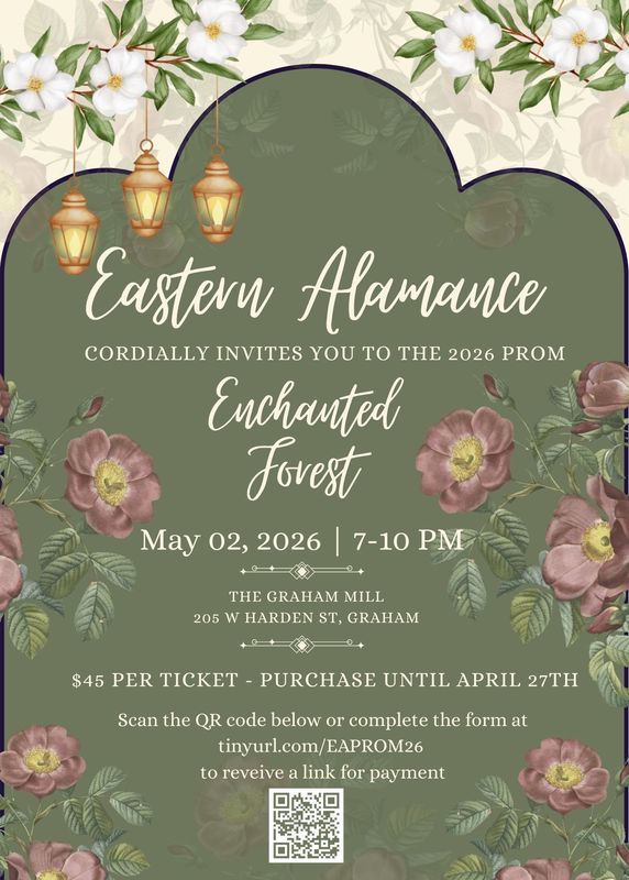 Prom Flyer - Details in article