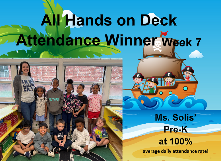 Mrs. Solis Week 7 Attendance Winner