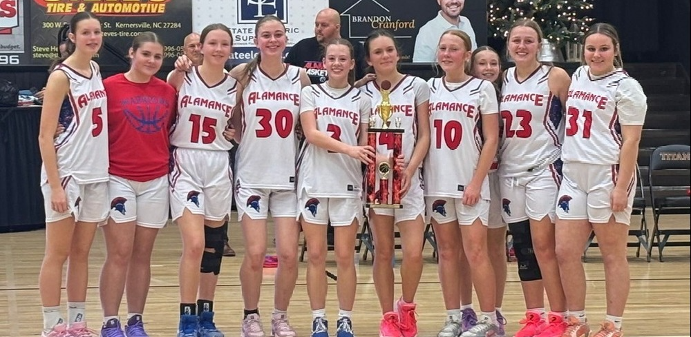 Former bball players smiling