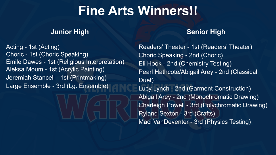 Fine Arts