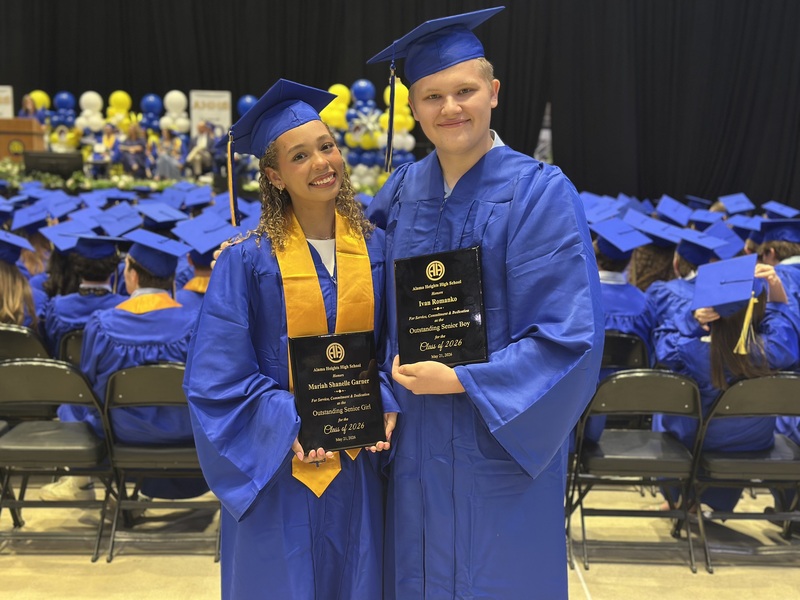 Outstanding Senior Boy and Girl 2026