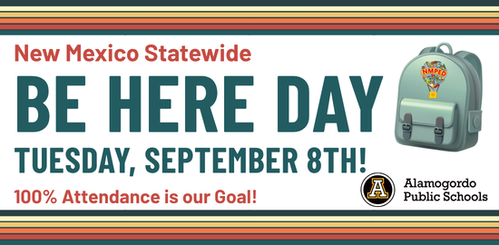 Be Here Day Sept 8th Graphic