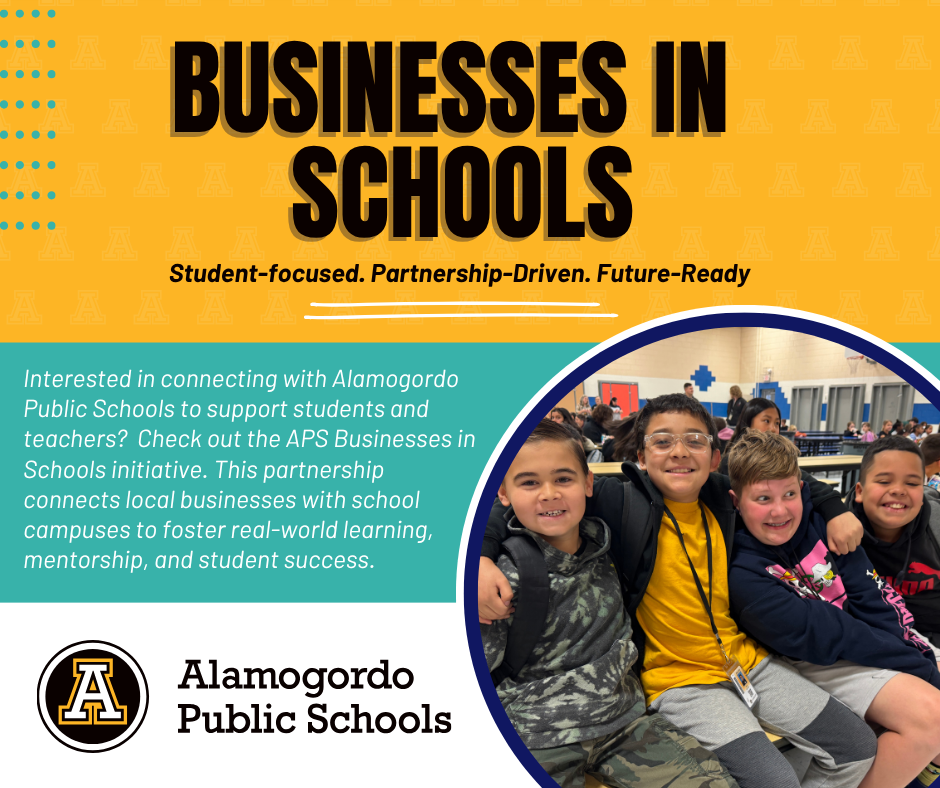 Businesses in our Schools Graphic