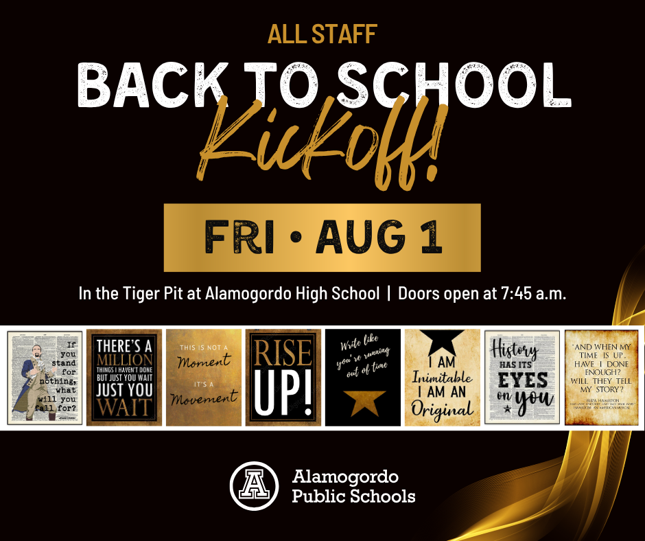 All Staff Back to School Kickoff Invite