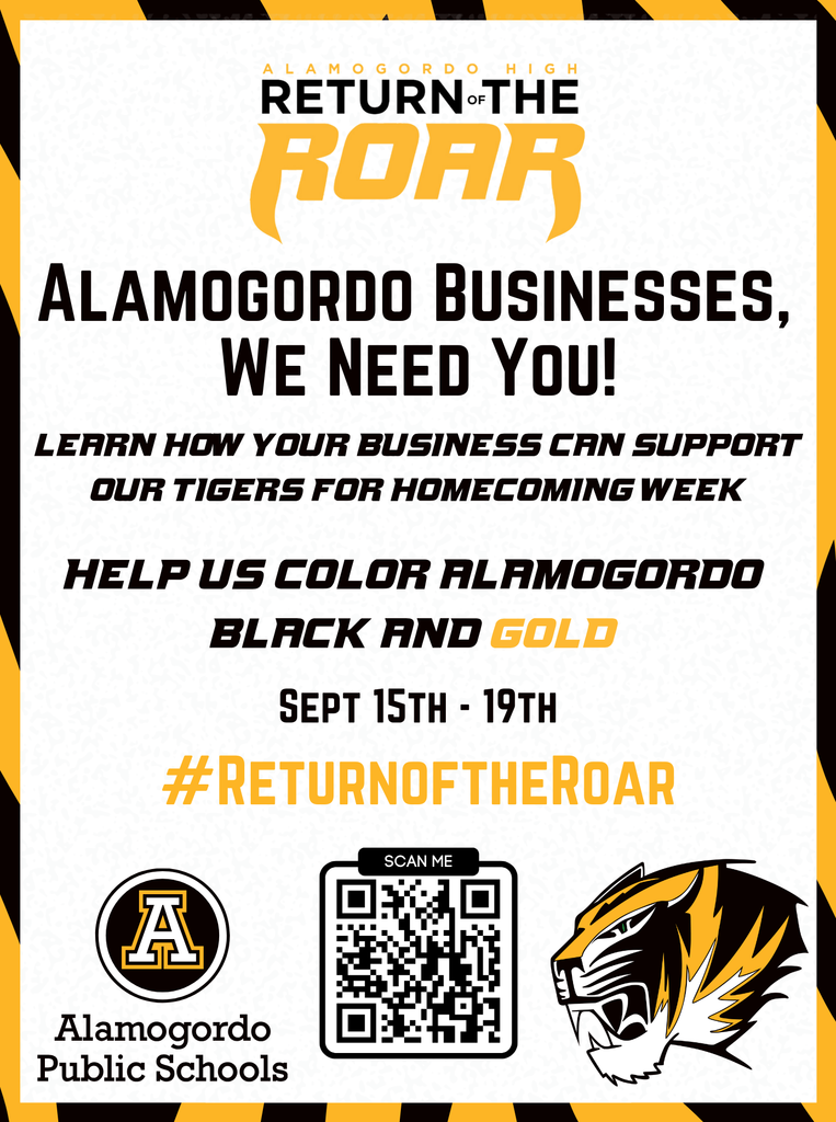 Homecoming Business Participation Flyer