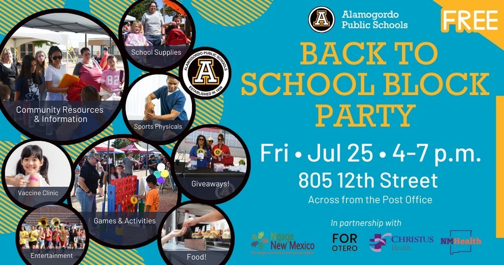 Back to school block party 