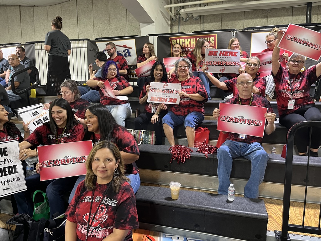 Yucca staff is thrilled to meet you all! 