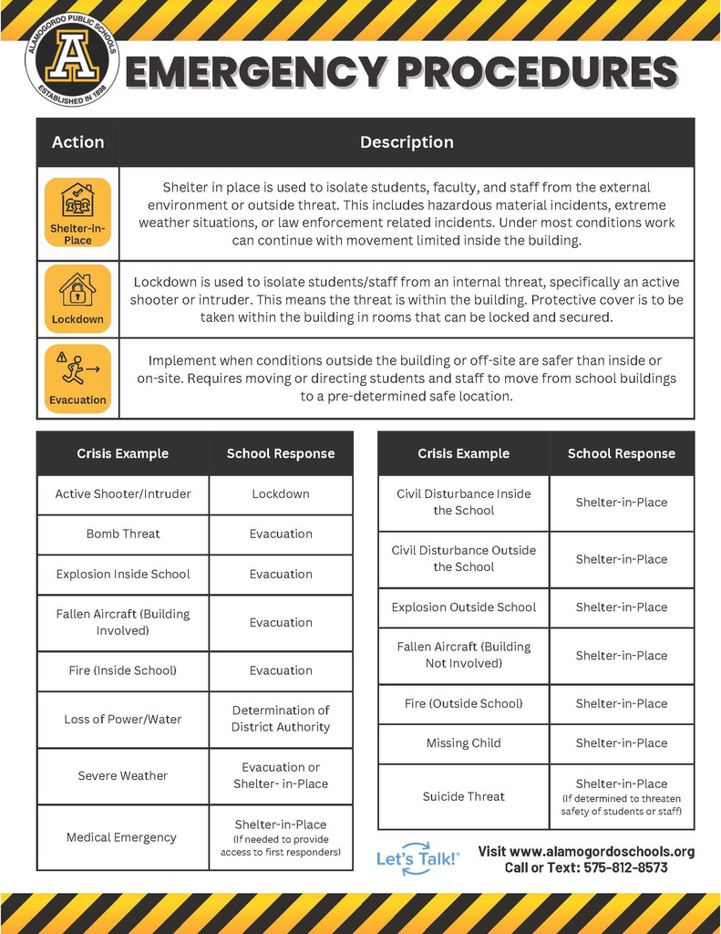 APS Emergency Procedures 