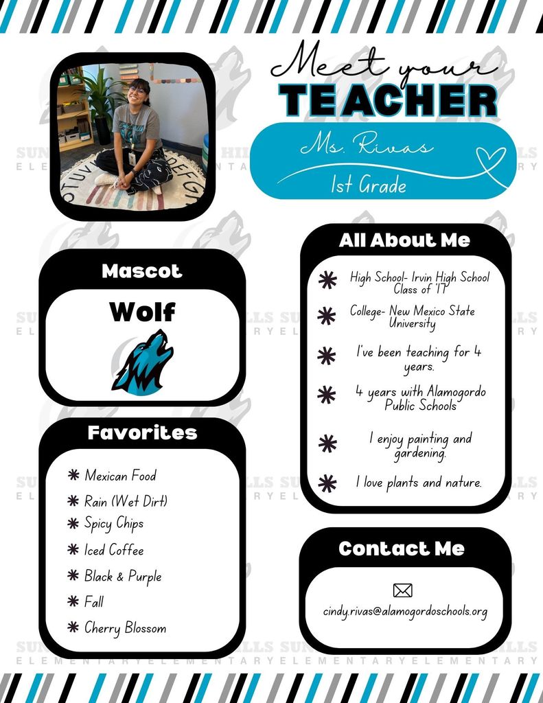 Ms. Rivas meet the teacher