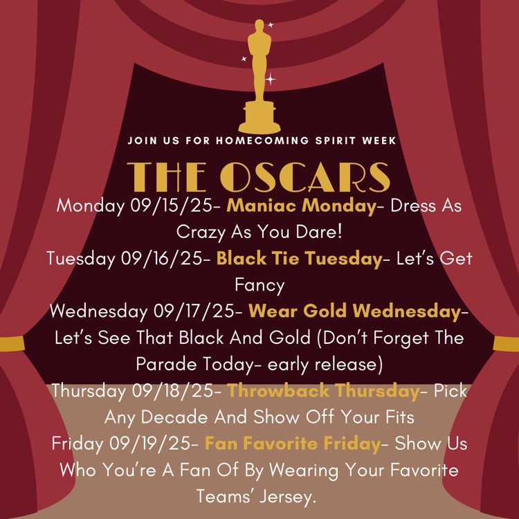 sunset spirit week