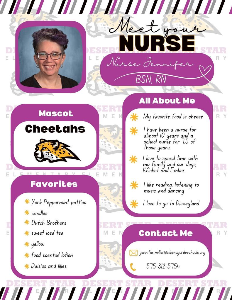 Meet our wonderful Nurse Jennifer!
