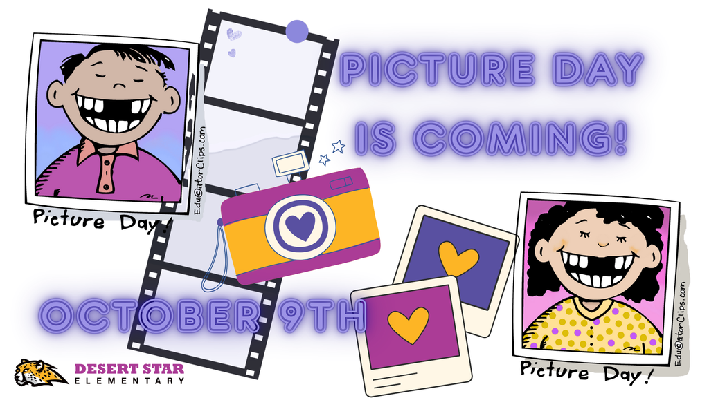 Picture Day is Coming October 9th!