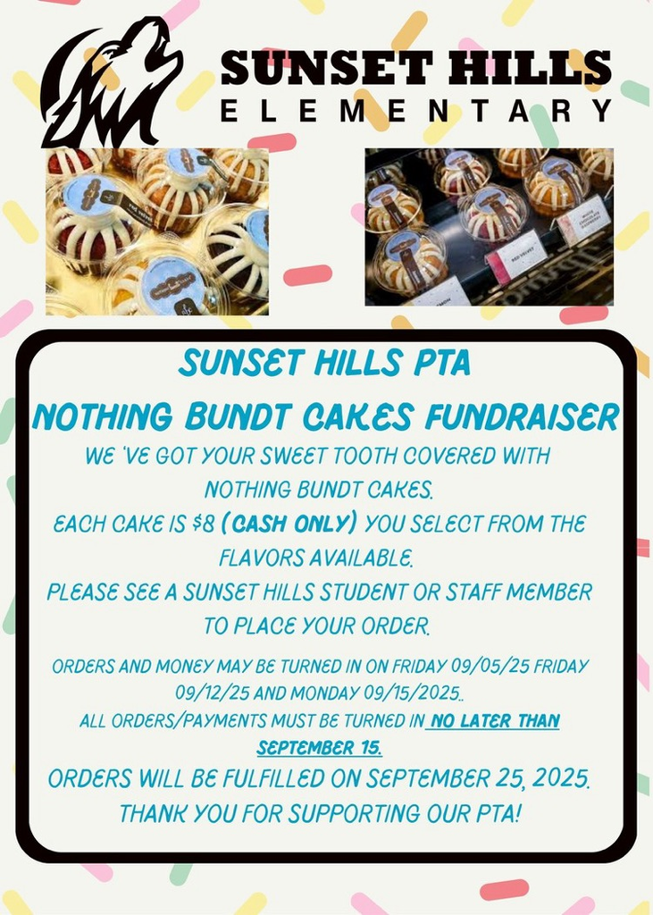 nothing Bundt cakes orders