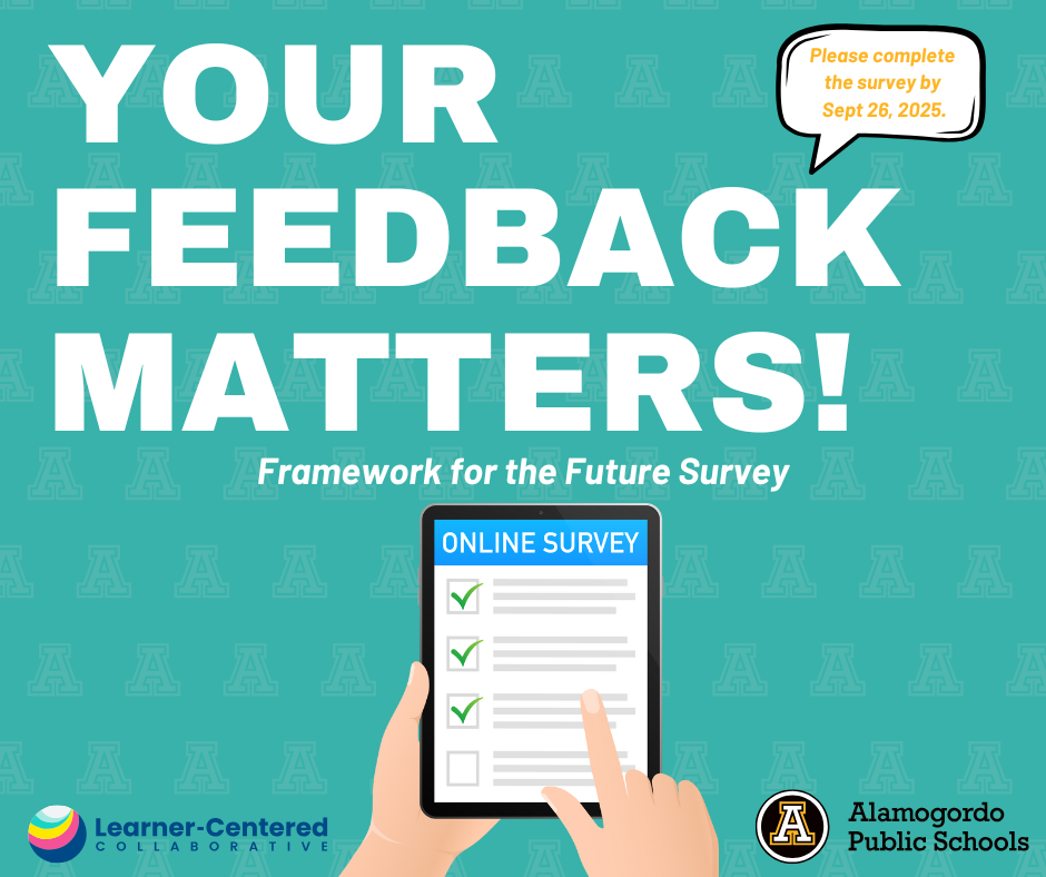 Your feedback matters! Please complete the survey by September 26, 2025. 