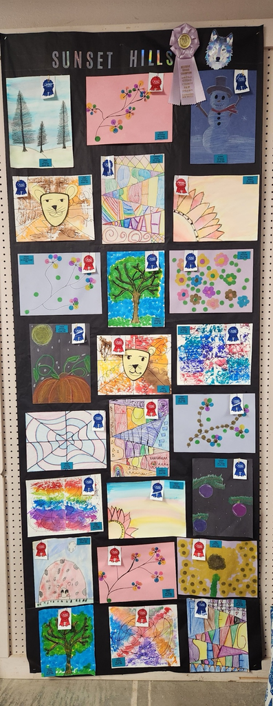 SHE student art displays at the county fair