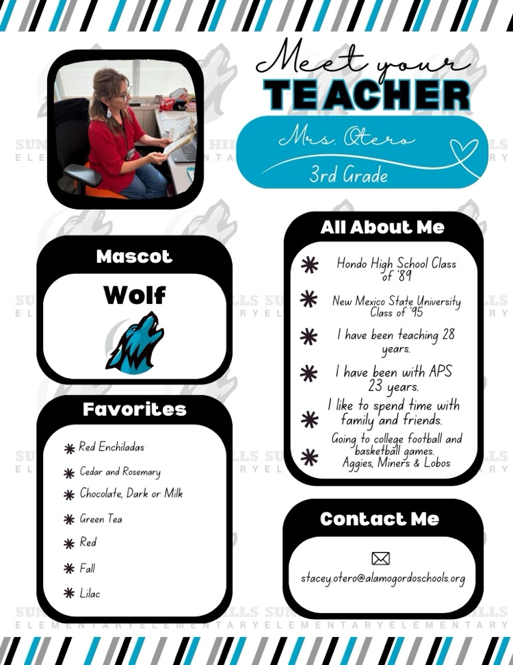Mrs. otero meet the teacher 