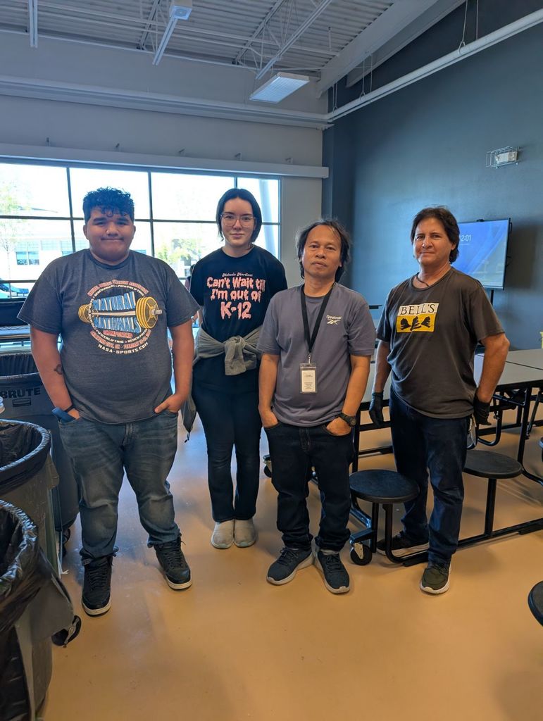 custodians gathered around