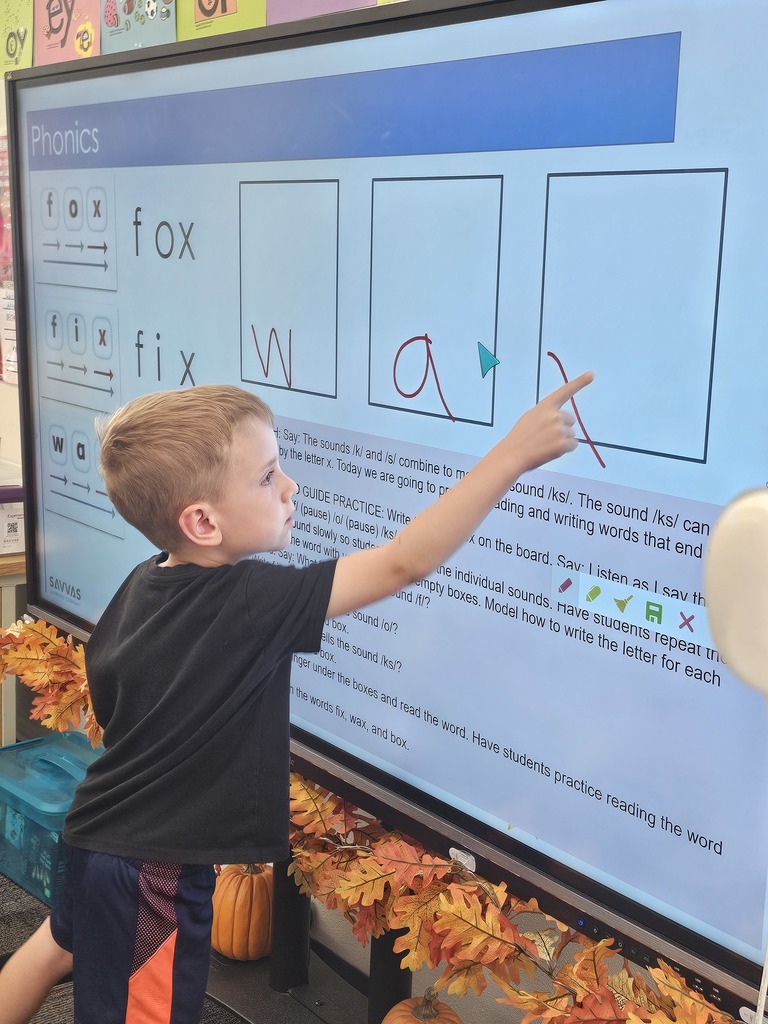 student spelling wax