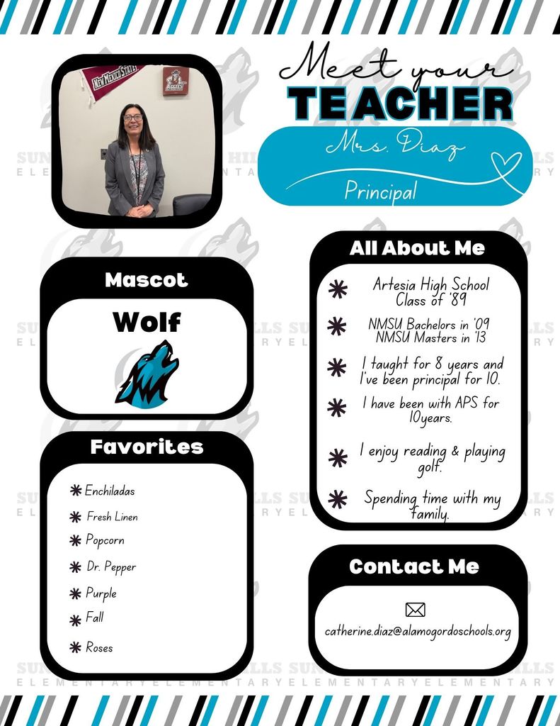 Mrs. Diaz meet the teacher