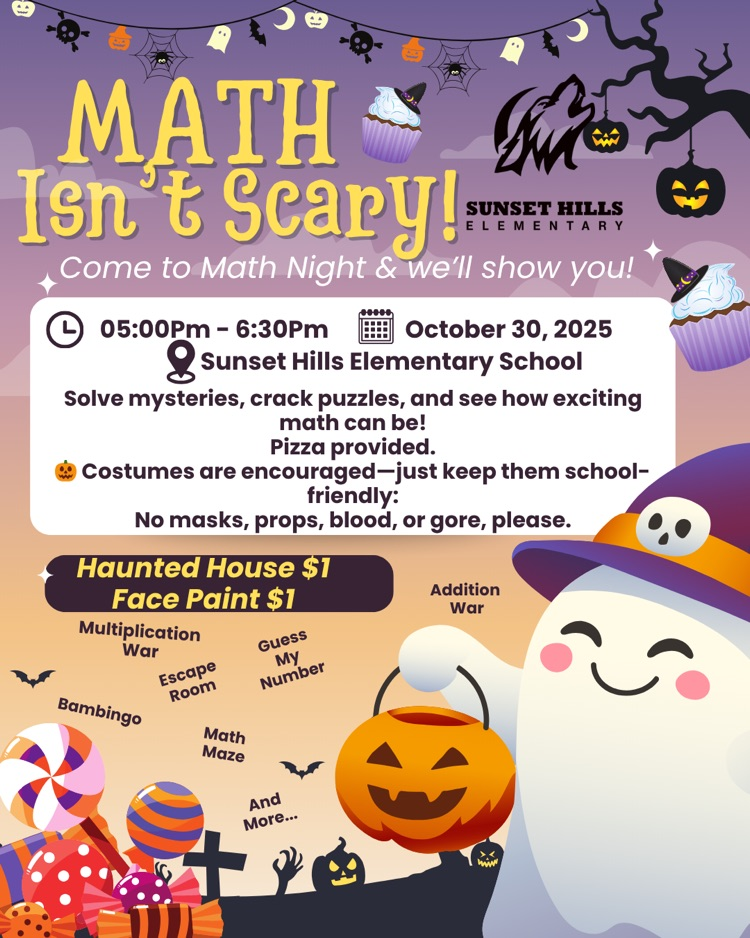 math night info graphic