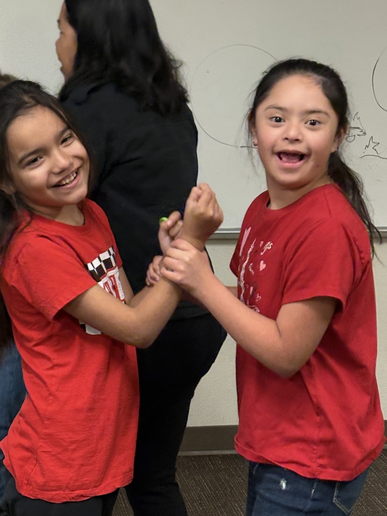 Iris helping Alexis dance