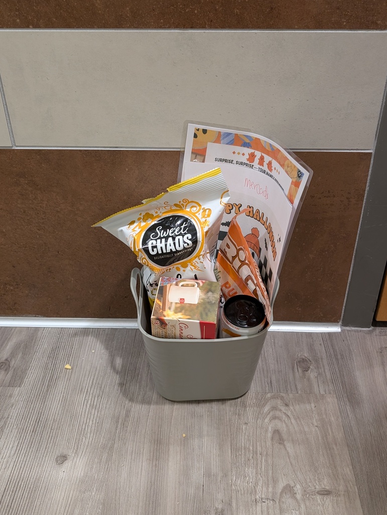 boo basket for staff memeber