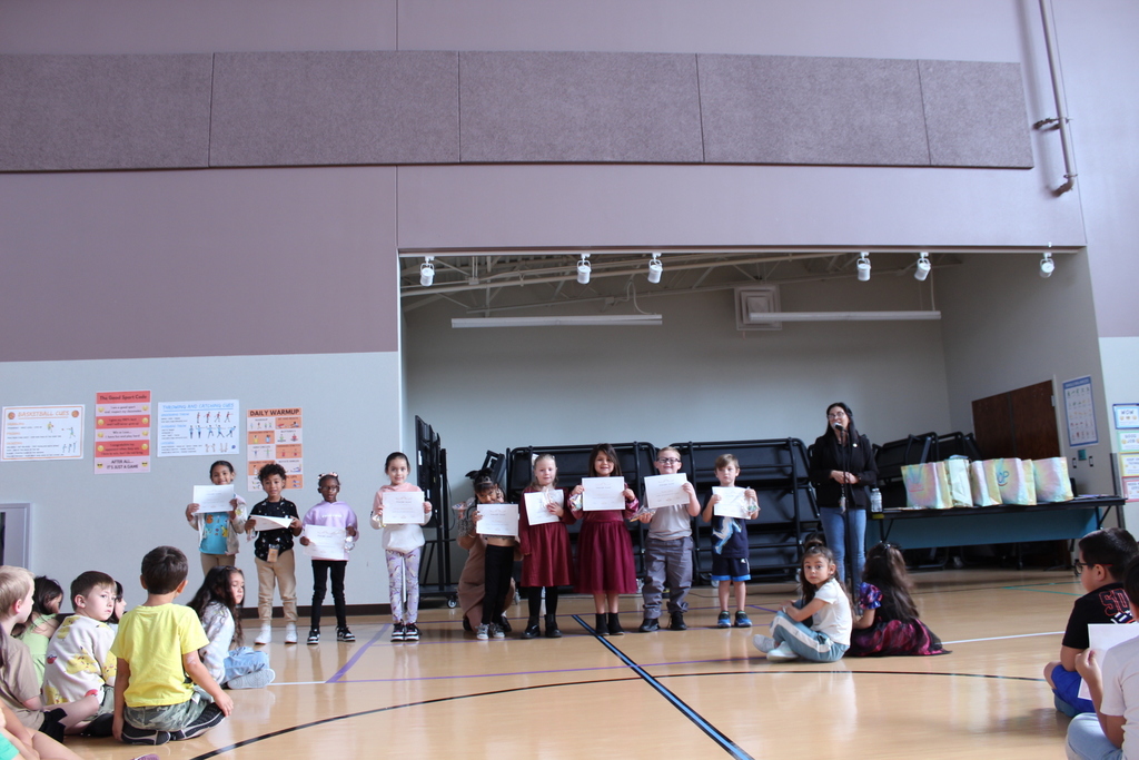 k-2 students of the month