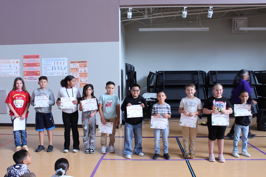 3-5 students of the month
