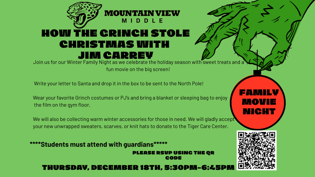 Join us for Winter Family Movie Night!